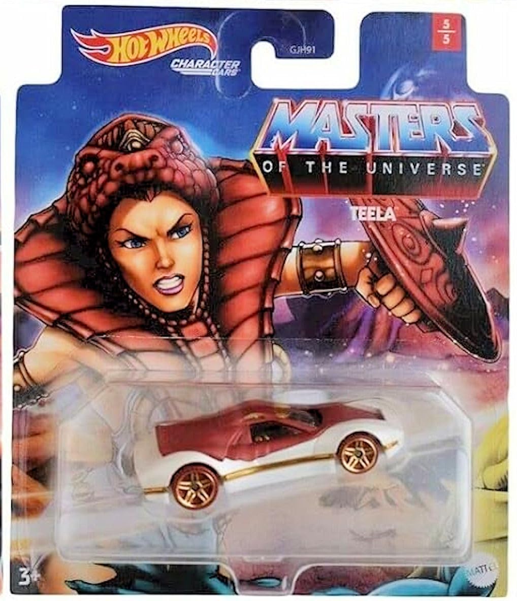 Hot Wheels Masters of The Universe Motu Character Cars Complete